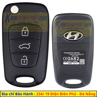 Vỏ Chìa khóa xe Hyundai Accent, i30, Avante, Elantra, Sonata V41
