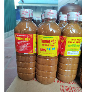 1 chai tương nếp gia truyền cự đà tương nếp trọng tình - chấm thịt bò, dê, kho thịt cá
