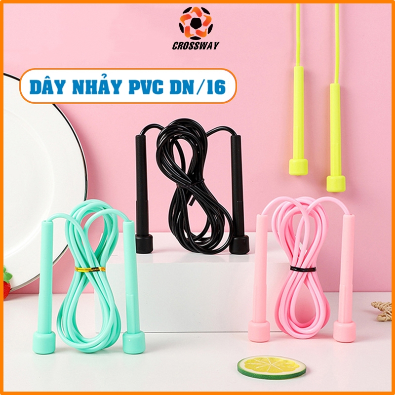 Dây Nhảy Thể Dục Giảm Cân DN/04 Dây Nhẩy Không Dây Nam Nữ Đồng Hồ Đếm Số Điện Tử Tập Gym Trong Nhà Ngoài Trời CROSSWAY