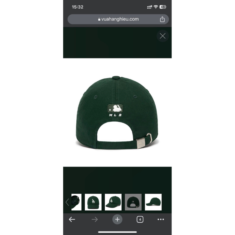 Mũ MLB chính hãng. 3ACP6601N-07GNS.Mũ Hàn quốc