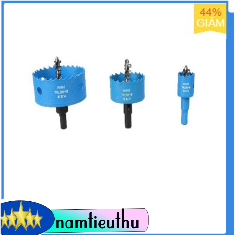 Mũi khoan khoét đa năng sắt gỗ nhựa inox 40mm đến 150mm