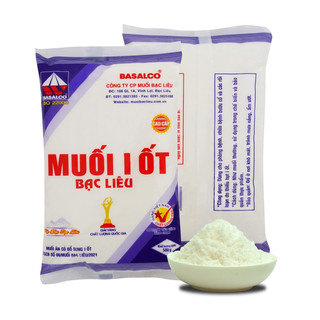 Muối i ốt bạc liêu - 500g