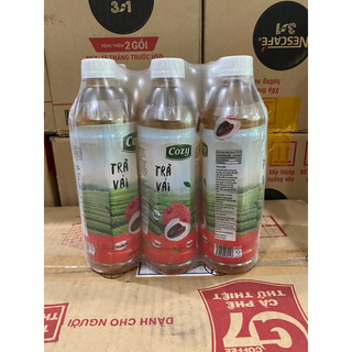 Lốc 6 chai trà cozy 455ml