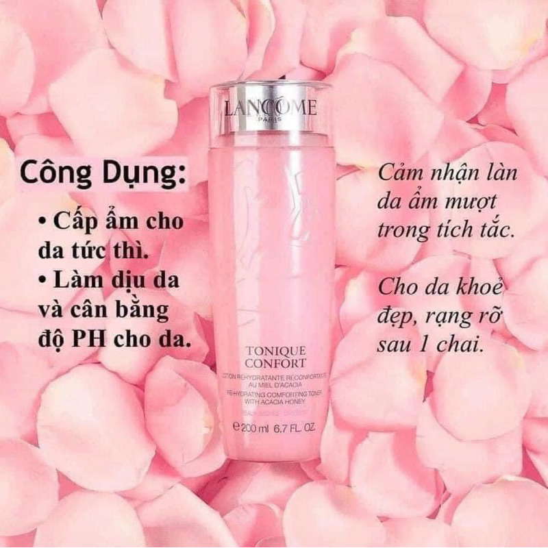 Nước hoa hồng Lancome Tonique Comfort Toner 125ml