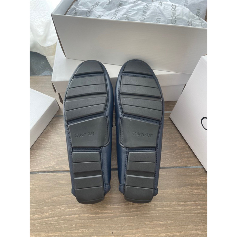 GIÀY MỌI NAM - CALVIN KLEIN DA TOÀN BỘ - SIZE 39–>44