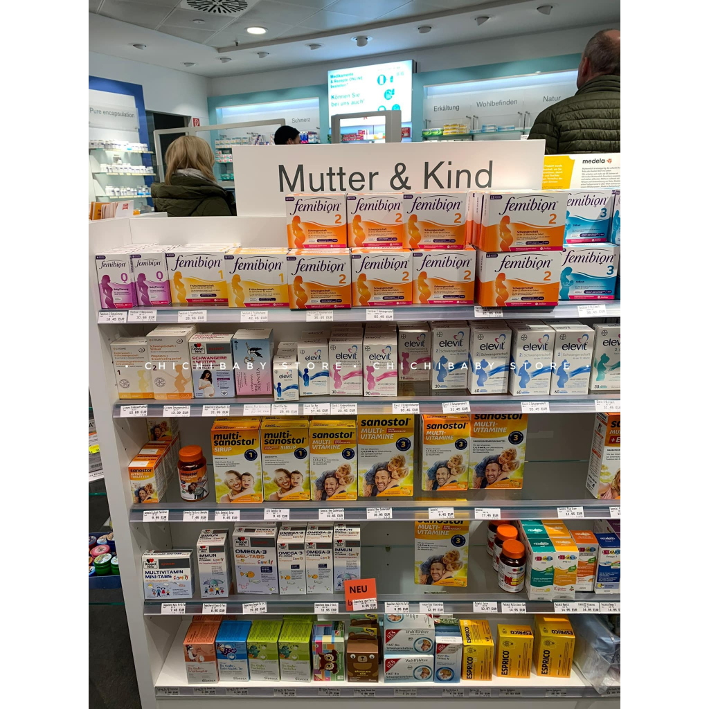 Vitamin bầu femibion cao cấp Đức