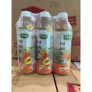 Lốc 6 chai trà Cozy 455ml
