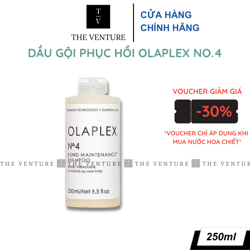 Dầu Gội Phục Hồi, Dưỡng Ẩm Olaplex No.4 Bond Maintenance Shampoo Chính Hãng - 250ml