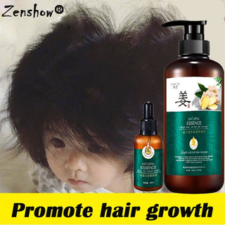 Dầu gội chống rụng tóc Dầu Gội gừng tươi dầu gội mọc tóc 500ml Kích thích mọc tóc dày rậm dầu gội chăm sóc tóc bộ dầ