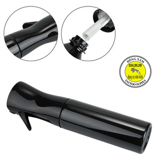 Bình xịt nước rửa hình xăm