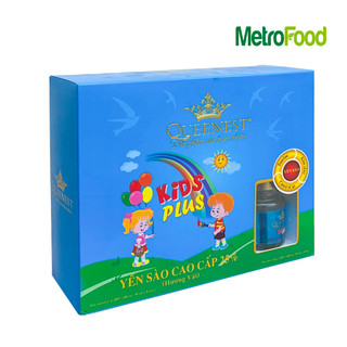 Yến sào cao cấp KIDS PLUS 25% Hương Vải (Hộp 6 Hũ x 70ml)