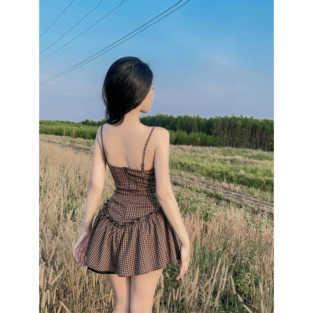 Đầm 2S Cúp Xoè CB Yoona 3397