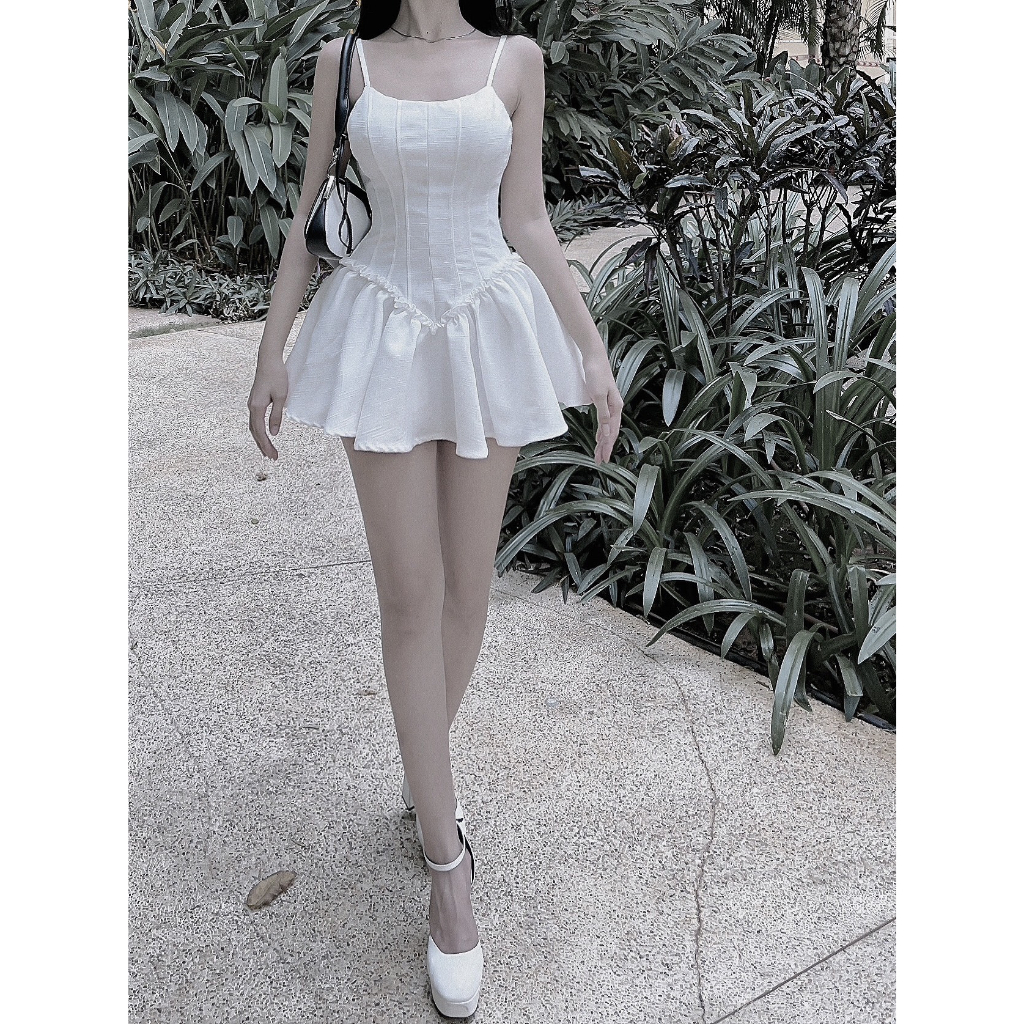 Đầm 2S Cúp Xoè CB Yoona 3397