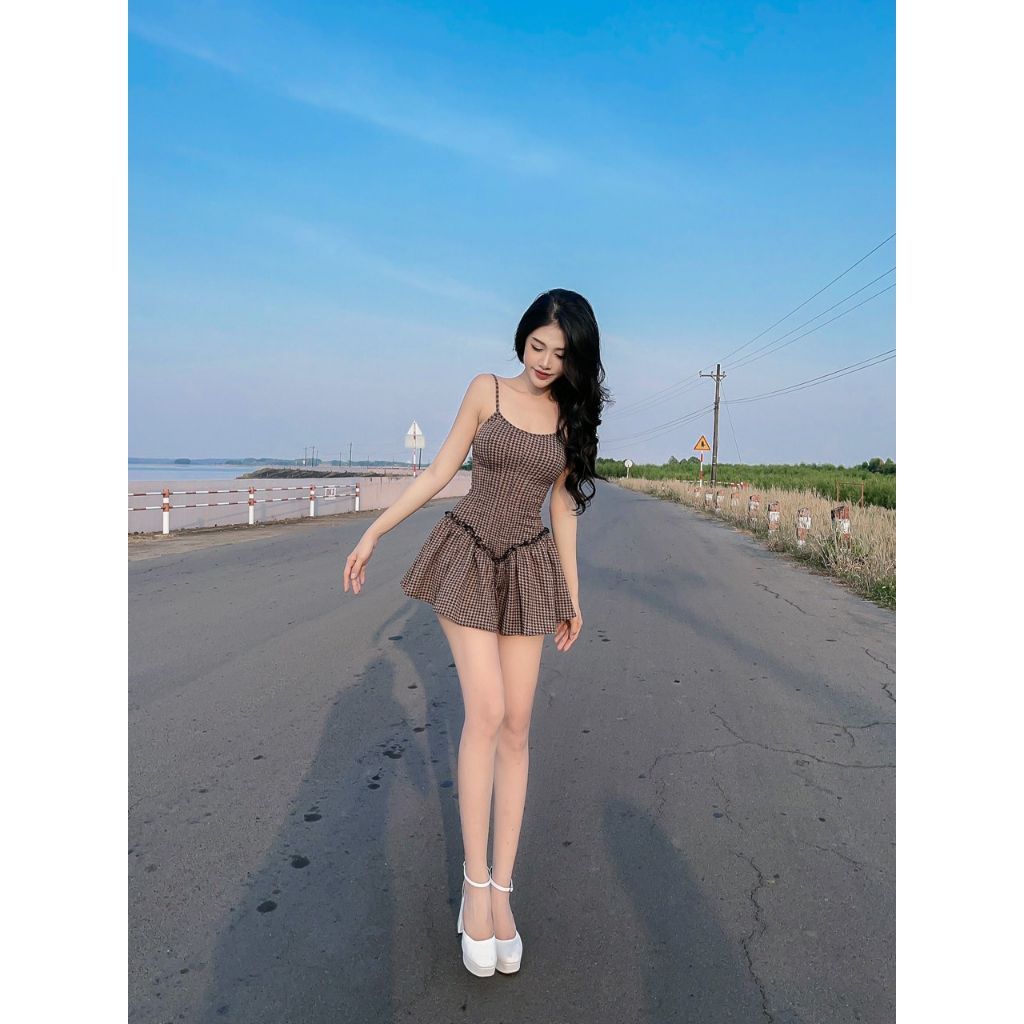 Đầm 2S Cúp Xoè CB Yoona 3397