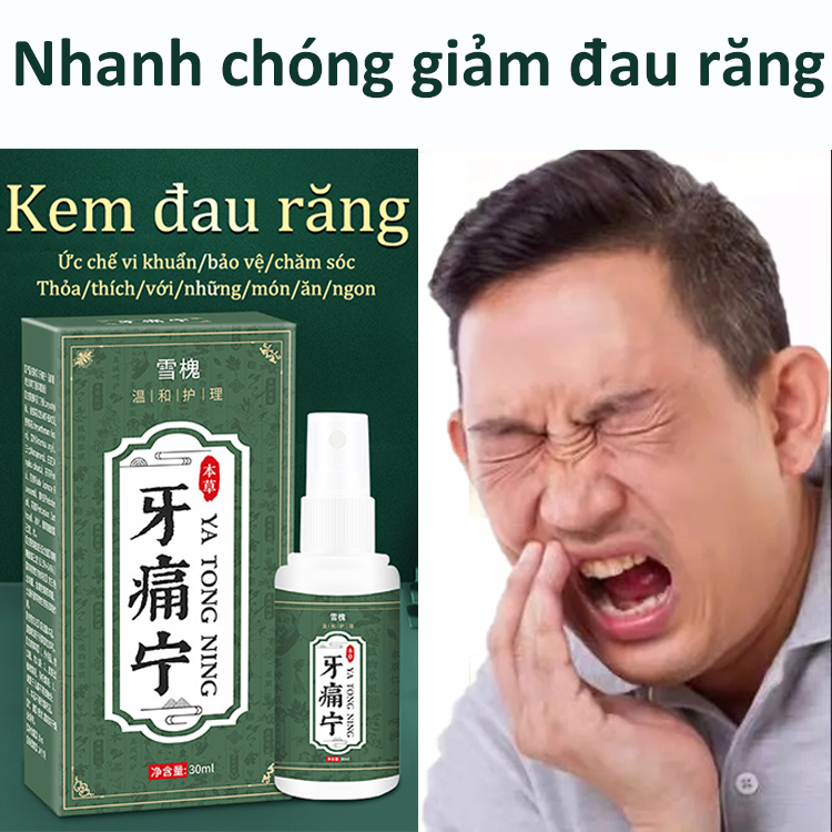 Giảm đau răng Nhanh chóng giảm đau răng Ê Buốt Giảm Đau Nhức Nhanh Chóng Ngăn Ngừa Sâu Răng Và Làm Thơm Miệng 30ml