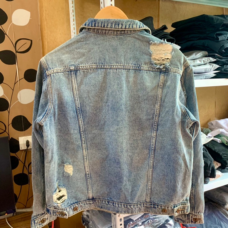 Áo khoác bò Denim Jacket Poison Mushroom