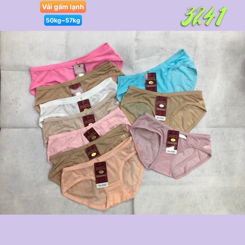 10 Quần lót nữ vải gấm lạnh (3241) HT hiệu Thịnh Phát.