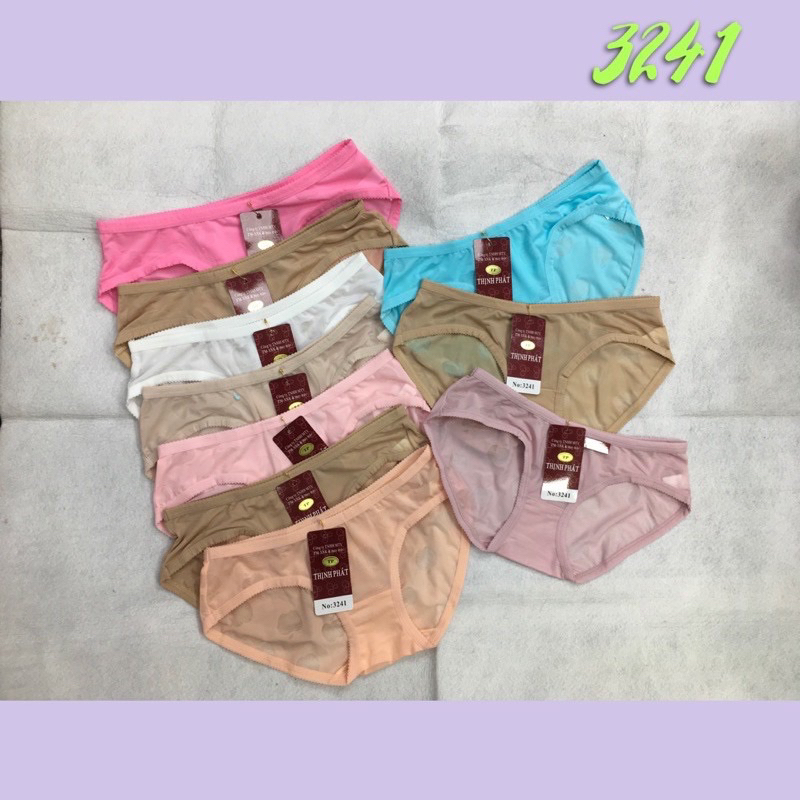10 Quần lót nữ vải gấm lạnh (3241) HT hiệu Thịnh Phát.