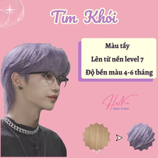 Thuốc Nhuộm Tóc Nam Màu TÍM KHÓI  | Haniehair thuốc nhuộm tóc tại nhà