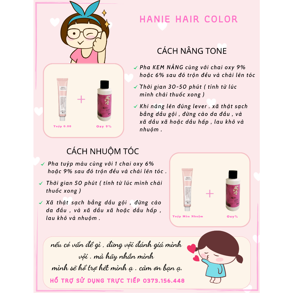 Thuốc Nhuộm Tóc Nam Màu ĐỎ DÂU - Không Tẩy  | Haniehair thuốc nhuộm tóc tại nhà