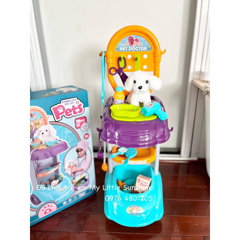 Đồ chơi bác sĩ thú y cho Bé