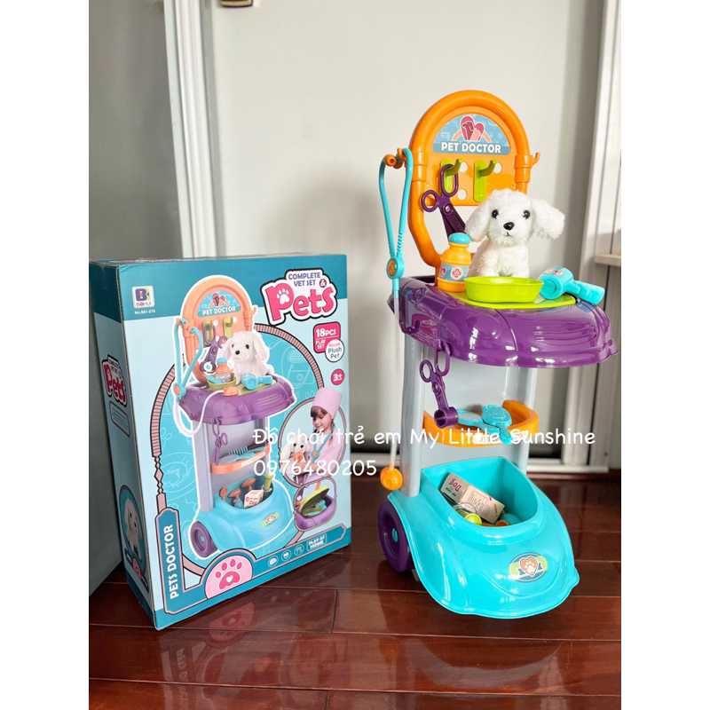 Đồ chơi bác sĩ thú y cho Bé
