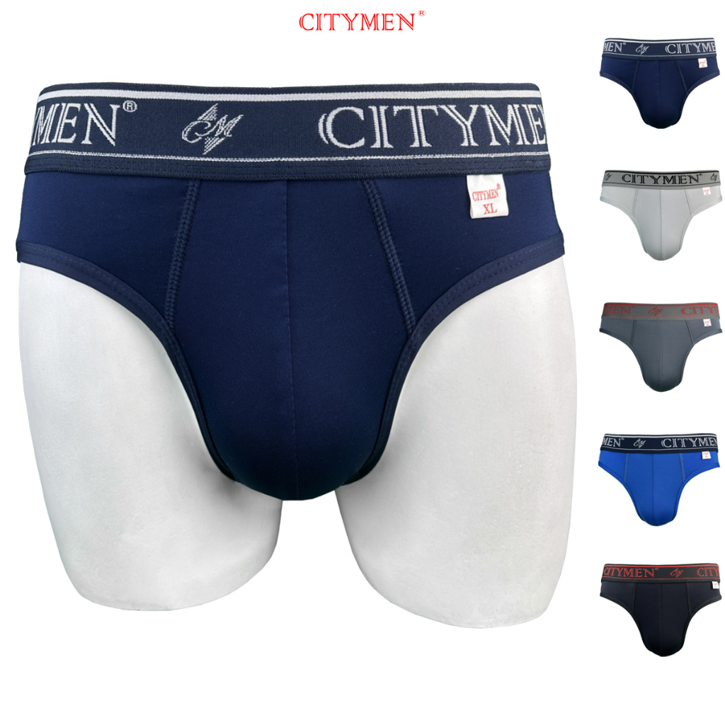 Hộp 5 Quần Lót Nam 4 Chiều Vải Thun Lạnh Lưng CITYMEN Cao Cấp, Sịp Nam - CTSP-CTMAL