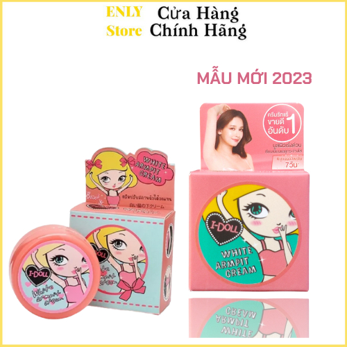 Kem Giảm Thâm Nách Cathy Doll I-Doll White Armpit Cream 5g Thái Lan