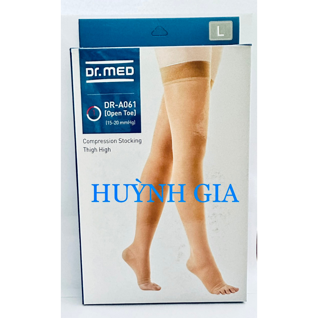 Vớ Đùi Y Khoa Suy Giãn Tĩnh Mạch Dr. Med DR - A 061 (15->20mmHg) KOREA CHÍNH HÃNG