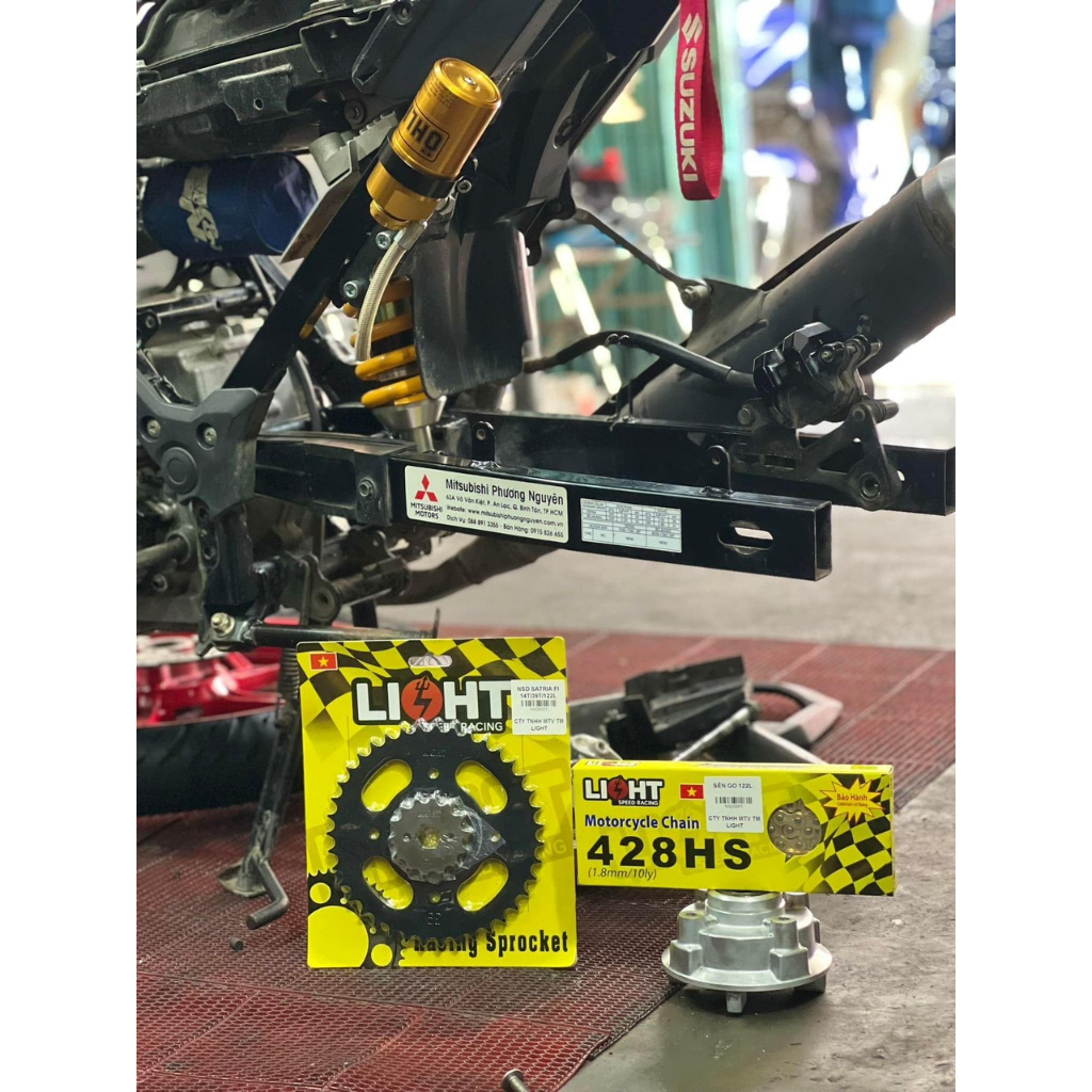 Nhông Sên Dĩa Light EX 150 / EX 135 5s / EX 135 4s / Winner / Sonic / Satria / EX 155