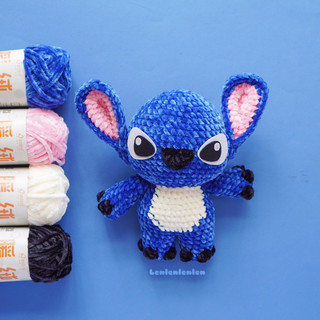 SET LEN MÓC STITCH (SET JEANS/SET NHUNG 2MM)