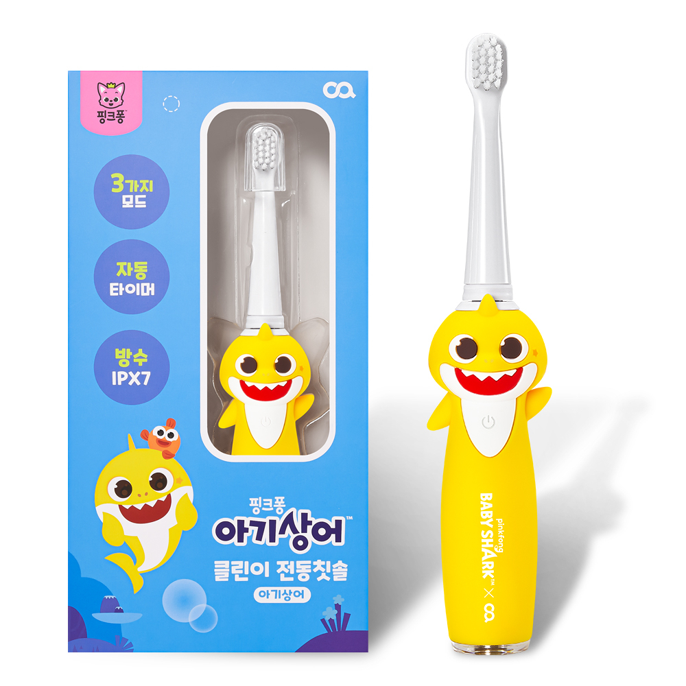 Bàn Chải Điện PinkFong Nội Địa Hàn Cho Bé