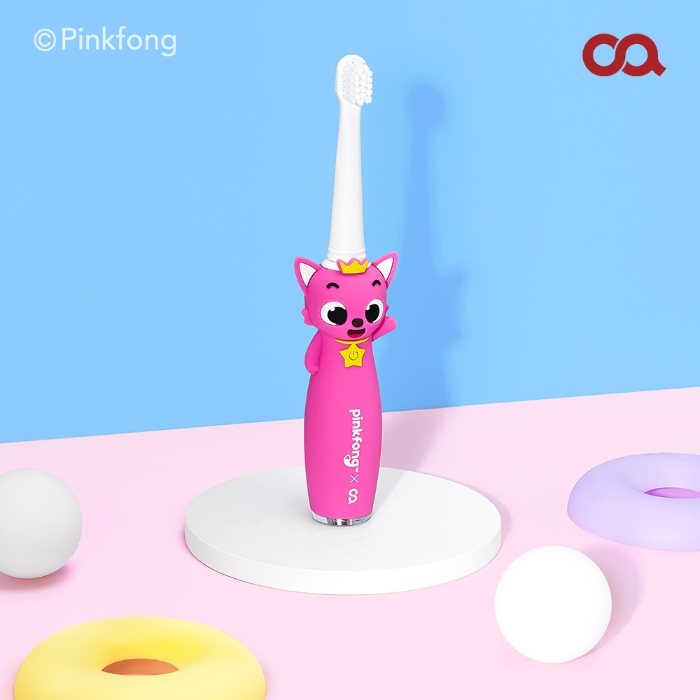 Bàn Chải Điện PinkFong Nội Địa Hàn Cho Bé