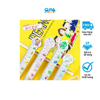 Thước dẻo hoạt hình họa tiết đáng yêu 15cm