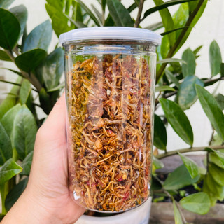 Cá cơm mờm Sữa lon 300gram - cá cơm rim giòn