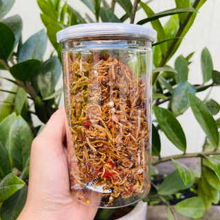 Cá cơm mờm Sữa lon 300gram - cá cơm rim giòn
