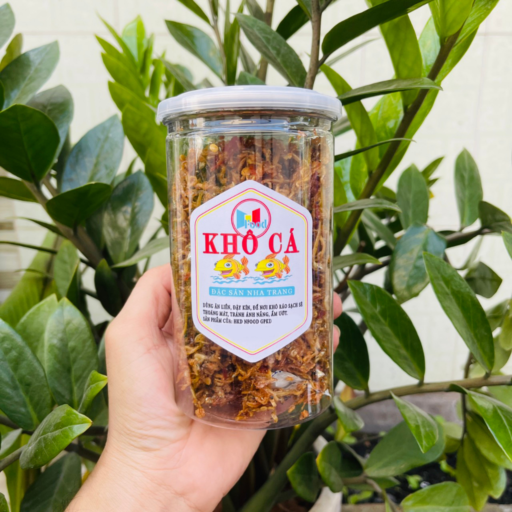 Cá cơm mờm Sữa lon 300gram - cá cơm rim giòn
