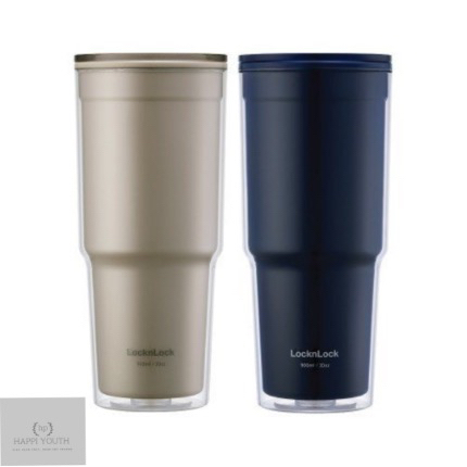 Ly nhựa 2 lớp Lock&Lock double wall cold cup 900ML