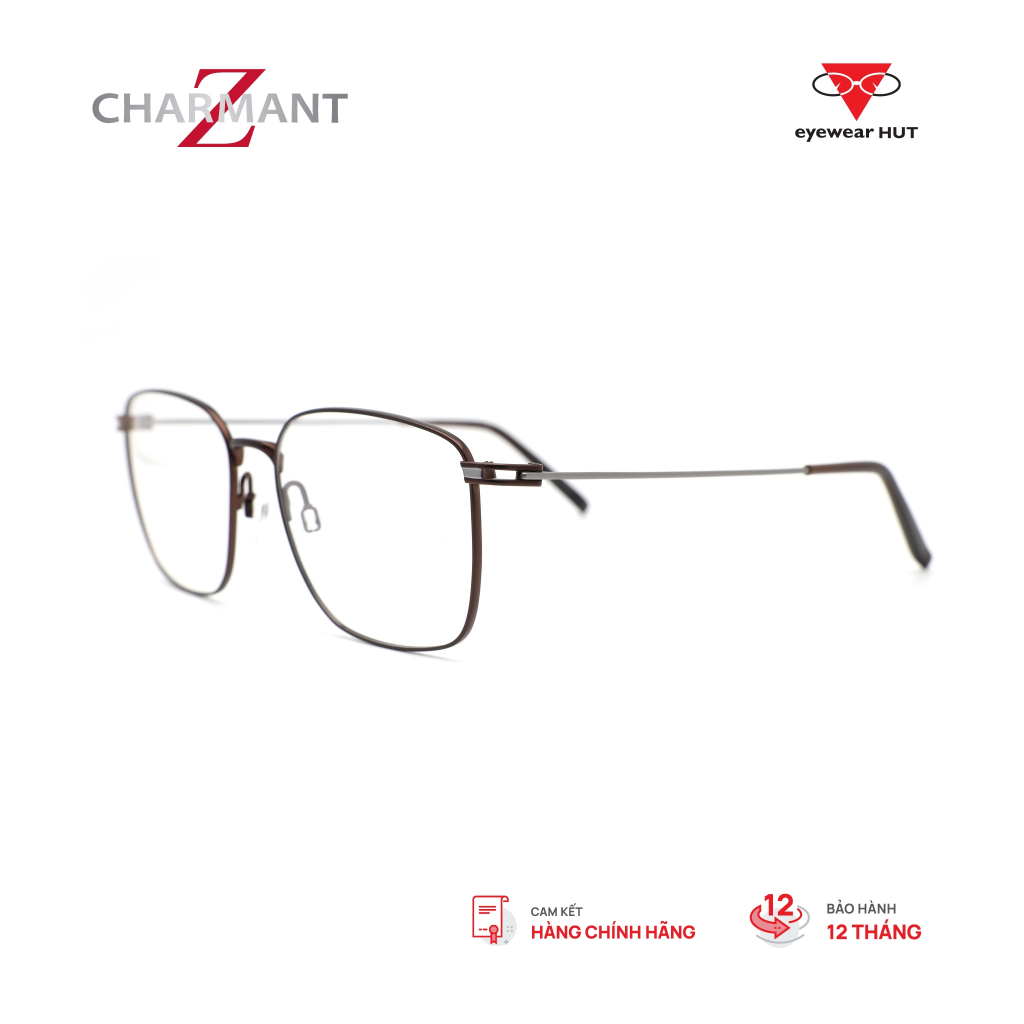 Kính Gọng Nữ chính hãng CHARMANT  CH29722_55 phong cách Cổ điển kiểu dáng Wayfarer
