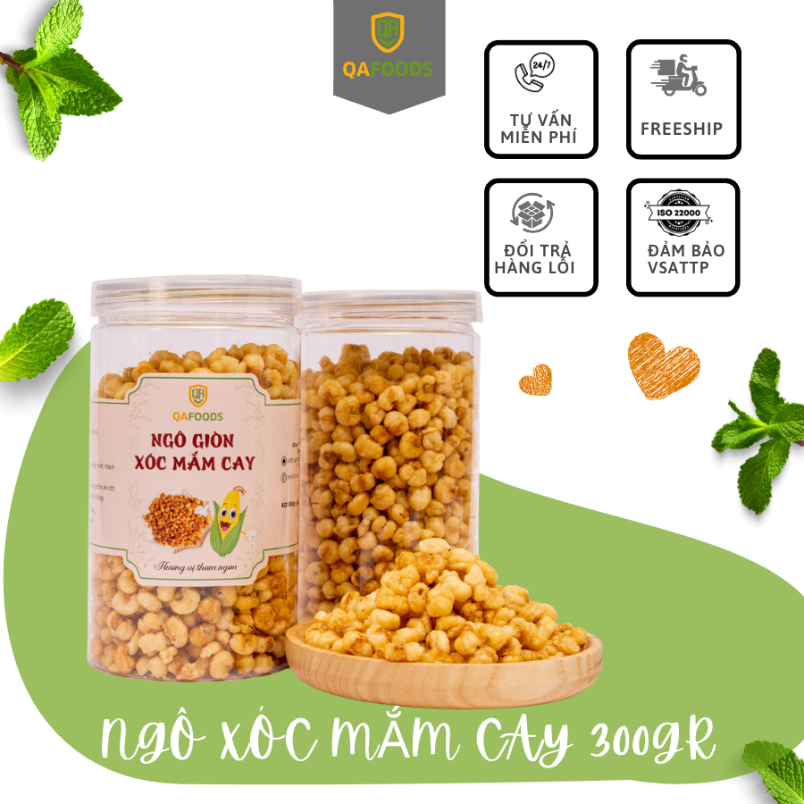 NGÔ GIÒN XÓC MẮM CAY 🌽 FREESHIP🔥 GIẢM 10-50%