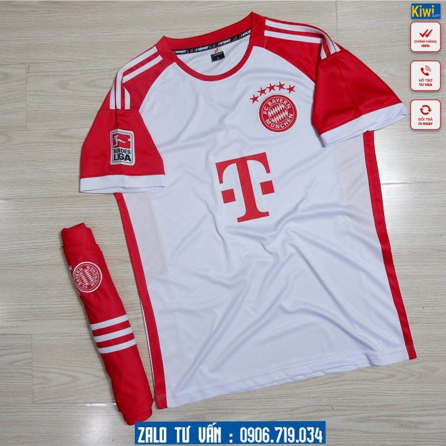 Bộ Quần Áo Bóng Đá CLB Bayern Munich Đẹp Mê, Giá Cực Rẻ, Full Mẫu Mới Nhất T020
