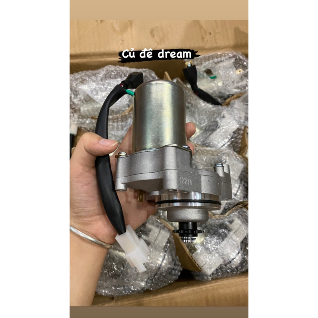 Củ Đề Xe Máy Dream, Wave, ABL, WS110, Future, Sirius,Taurus Lõi Đồng, Rô Xanh