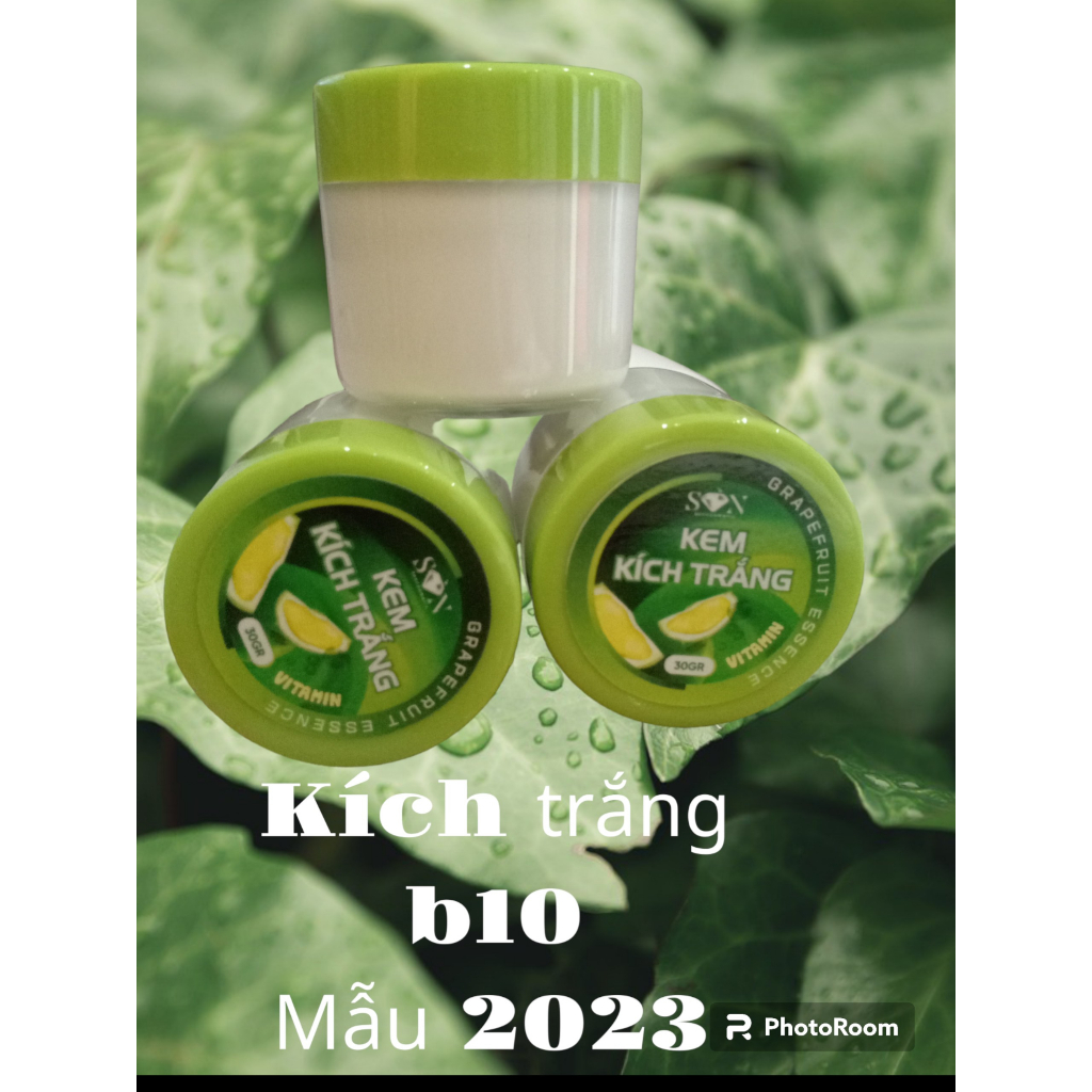 Mẫu Mới 2023 Siêu Kích Trắng Vitamin B10 - Bật Tone Sau 7- 15 ngày