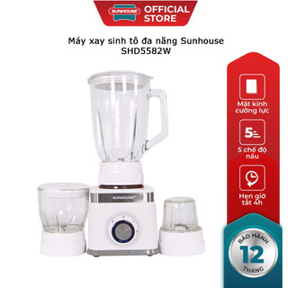 Máy xay sinh tố 3 cối Sunhouse SHD5582w
