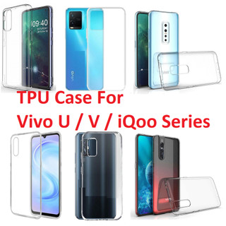 Tổng hợp Vivo Ốp dẻo trong suốt Vivo iQoo 3 Z3 Neo 855 S1 T1 T1x U10 U20 V7 V9 V11i V15 V17 V19 V20 V21 V23 V25