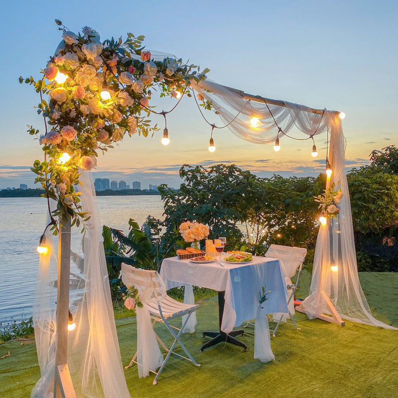 Dây đèn trang trí ngoài trời chống nước Lõi dây đồng siêu bền - Bảo hành 12 tháng, Hàng chính hãng giá tốt