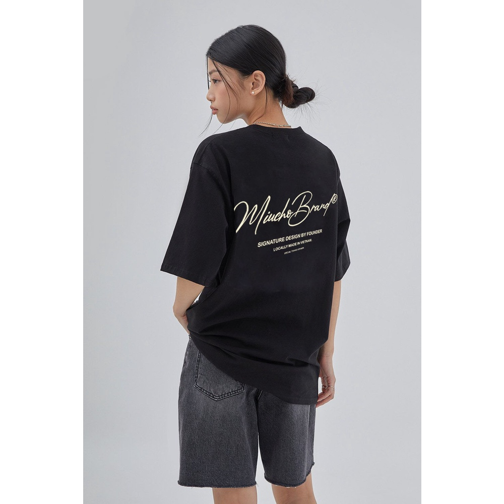 Áo thun Miucho Typo Brand