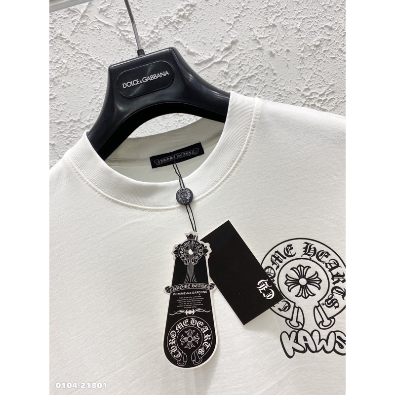 Áo Thun Chrome Heart Kaws Thun 100% cotton 2 - HÀNG FULL TEM TAG