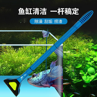 Cây Chà Hồ Cá, Vệ Sinh Cọ Bể Cá Cán Dài 55cm