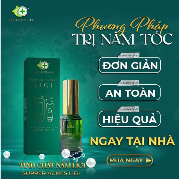 ✔️ CHÍNH HÃNG LIGI - TINH CHẤT NẤM TÓC KÍCH THÍCH MỌC TÓC mẫu mới nhất